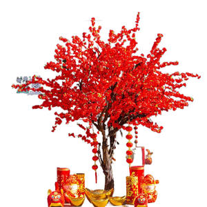 Arbre <span class=keywords><strong>de</strong></span> pêche artificiel en plastique <span class=keywords><strong>de</strong></span> 4 m, décoration <span class=keywords><strong>de</strong></span> l'arbre <span class=keywords><strong>de</strong></span> la richesse pour le Nouvel An, Pâques, intérieur et extérieur, création <span class=keywords><strong>de</strong></span> paysage - Product Image 2