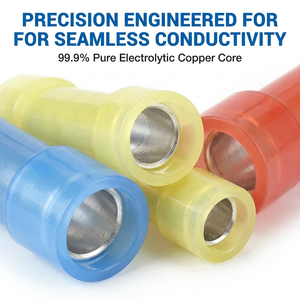 Connecteurs à sertir en cuivre étamé de qualité supérieure, isolés au nylon, certifiés CE, RoHS, REACH, ISO9001, 45001, bornes de raccordement de fils électriques 600V - Product Image 4