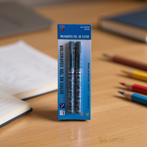 Boligrafos Gel En Color 2Pcs Ref 04565 Mnj Original - Product Image 3