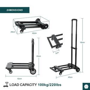 Tianyu Snelle Levering Telescoping Handgrepen Bagage Trolleys Draagbare Karren Voor Gemakkelijk Reizen - Product Image 3