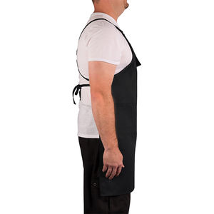 Delantal Negro Impermeable con Múltiples Bolsillos para Peluqueros y Barberos, Delantal Profesional Duradero para Estilistas, Logotipo Personalizado - Product Image 4