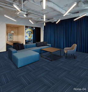 Çin'den çok seviyeli döngü karo halı 50x50 bitüm destek Modern halı - Product Image 6