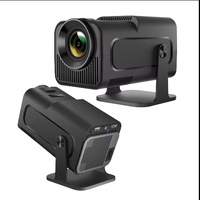 Projecteur domestique HY320 Full HD 1080P natif, projecteur LED portable rotatif à 180°, mini projecteur de poche avec Android 11 pour cinéma maison