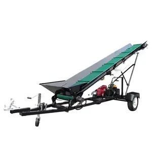 Hydraulic motor ATV trailer can start the conveyor manually