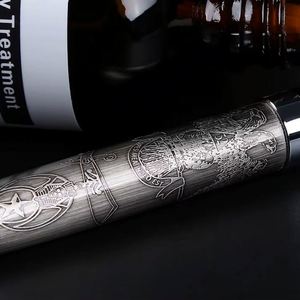 Large Map Pattern High Quality Metal Ballpoint <b>Pen</b> with logo Business Signature Metal <b>Pen</b> Black Suitable for Brand Promotion - Product Image 5