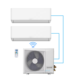 Climatiseur mural 9000 BTU 1 CV pour usage domestique, climatiseur multi-zones, climatiseur multi-zones pour la maison - Product Image 5