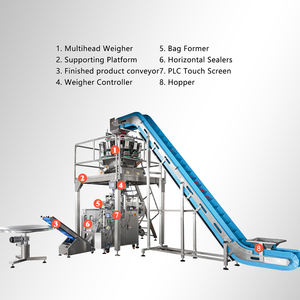 Bolsas de sabor a nueces, cacahuete crujiente, caramelo, anacardo, pistacho, almendra, relleno, bolsas de embalaje, aluminio mate, café, bolsa de pie - Product Image 2