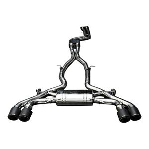 Sistema de Escape Catback de Alto Rendimiento Vortex de Acero Inoxidable 304 para BMW F97 X3M F98 X4M 3.0T S58 con Válvulas y Cuatro Salidas de Escape Negras - Product Image 1
