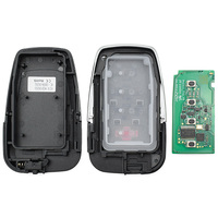 Clé télécommande universelle intelligente Autel IKEY-TY8A4AL à 4 boutons avec fonction panique et maintien du coffre, entrée sans clé