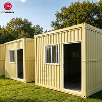 Cogsun 2026 Standard 40ft Maison Portable Moderne Conteneur Renforcé Bureau Mobile Préfabriqué