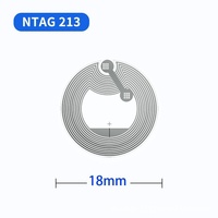Waterproof NFC RFID Chip Sticker ISO PVC Anti-counterfeiting 213/215/216 High Frequency Mobile Phone Passive Card