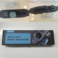 Support de poignet de massage électrique pour athlètes léger et rechargeable avec intensité réglable