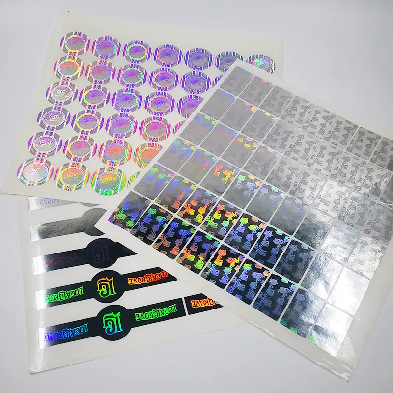 Anticounterfeit Wholesale Security VOID Hologram Sticker Hot Stamping Hologram Label