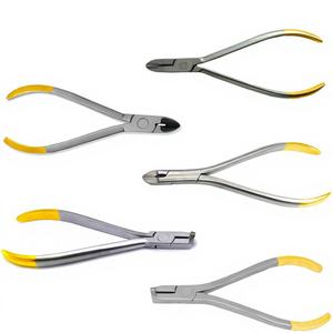 Alicates Cortadores de Alambre Duro Manuales de Acero Inoxidable para Odontología Profesional TC, Micro Pin, Ligadura, Corte Lateral Distal - Product Image 1