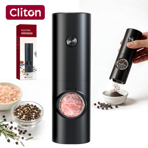 Battery Electric Automatic Salt Mill <b>Pepper</b> <b>Grinder</b> Ceramic Coarseness Adjustable Salt <b>Grinder</b> Electric <b>Pepper</b> Mill - Product Image 1
