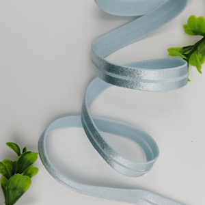 VN Manufacturer Wholesale 12mm Nylon Webbing Woven Tape Strap High <b>Elastic</b> Jacquard Clothing Accessories Light Blue HH4K Brand - Product Image 1