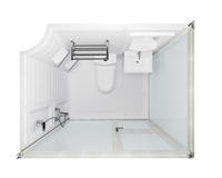 Modules de salle de bain préfabriqués, unités de toilettes préfabriquées, bâtiments de concession, fabrication de pods résidentiels