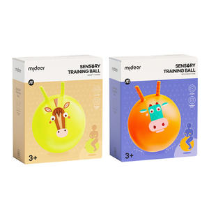 Pelota de entrenamiento sensorial engrosada con forma de cuerno de ciervo Mideer para niños de 3 años en adelante, equipo de ejercicio para saltar. - Product Image 5