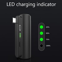 Batterie ultra-légère compatible avec la sangle Elite de VR Oculus, capsule de batterie externe pour VR Oculus Meta Quest 3/Quest 2