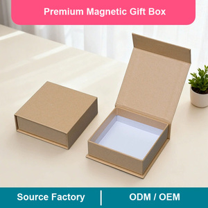EVERWIN Luxury Personalized Flip Flap Rigid <b>Box</b> Magnetic Shaped <b>Box</b> Jewellery Packaging Gift <b>Box</b> - Product Image 1