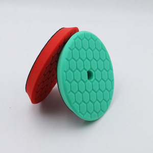 BUFFING KING Vente directe d'usine de tampons de polissage hexagonaux biseautés réutilisables de 5 pouces <span class=keywords><strong>pour</strong></span> <span class=keywords><strong>le</strong></span> polissage automobile. - Product Image 3