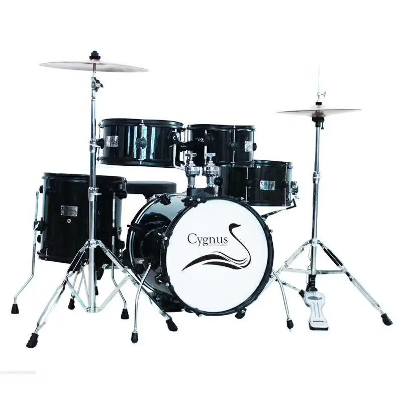 DK 5 Stück Full Size Drum Set profession elle Großhandel Drum Set Musik instrument Drum Kits