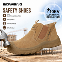 Chaussures de sécurité JIANKUN style sport à embout d'acier pour hommes, anti-perforation, antidérapantes, résistantes à l'usure, légères, baskets de travail industrielles