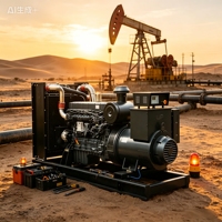 Générateur diesel silencieux à moteur ouvert 5KW-30KW monocylindre sur remorque avec ATS