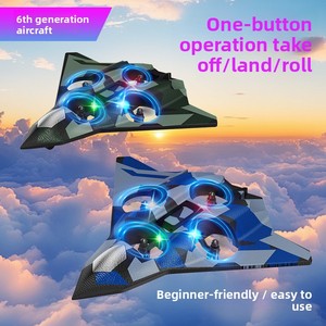 Nuovo Aereo da Caccia Telecomandato di Sesta Generazione con Ricarica USB, Giocattolo Volante in Schiuma con Prestazioni Acrobatiche - Product Image 2