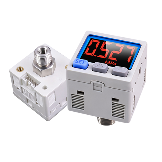 CPSR High Precision Plastic Pressure Switch Gauge for Positive Negative Pressure Monitoring Pneumatic Tools 1.5 Year Warranty