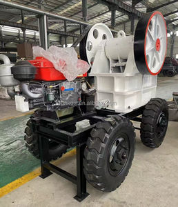 Verkaufen Sie zu einem niedrigen Preis PE250X400 Der kleine mobile Backen brecher produziert 10 Tonnen, wenn er in Steinbrüchen verwendet wird Beton backen brecher - Product Image 1