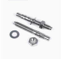 Ancrage à coin en acier au carbone galvanisé, diamètre 1/4 po, plusieurs tailles en stock