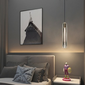 Lustre en cristal tout cuivre, hauteur réglable, éclairage LED, chambre à coucher, chevet, usage commercial, <span class=keywords><strong>B</strong></span>&<span class=keywords><strong>B</strong></span>, restaurants, modèle design - Product Image 3