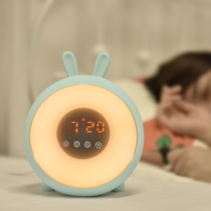 Bébé grand led simulation de lever du soleil sur le bureau d'affichage réveil réveil léger - Product Image 1