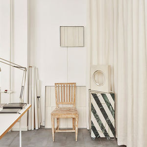 ผ้าม่านลินินแบบโมเดิร์นสั่งทำพิเศษ  แบบจีบย่น  สำหรับตกแต่งหน้าต่างห้องนอน  ผ้าม่านแบบเชือกตกแต่ง - Product Image 2