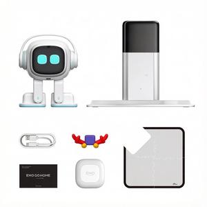 Robot Educativo con IA en Oferta, Mascota Robótica Inteligente para Escritorio, Control por Voz, Estación de Carga Inalámbrica, Juguete Interactivo para Niños - Product Image 3
