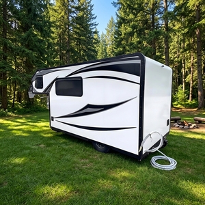Caravane de luxe tout-terrain avec cuisine et salle de bain, <span class=keywords><strong>camping</strong></span>-<span class=keywords><strong>car</strong></span> familial pour les aventures de <span class=keywords><strong>camping</strong></span> en plein air - Product Image 1