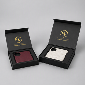 Custom Luxury Recyclable Mobile <b>Phone</b> Case Packaging Rigid Paperboard Box for Consumer Electronics Two-piece Gift Box - Product Image 5