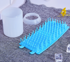 Eco-friendly in Silicone morbido per la cura degli animali domestici spazzola per la pulizia della zampa dolce tazza per i piedi del <span class=keywords><strong>cane</strong></span> sicuro per l'uso in bagno - Product Image 4