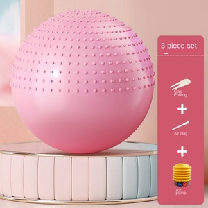 <span class=keywords><strong>Ballon</strong></span> de yoga souple anti-explosion épaissi pour adultes et enfants - Entraînement sensoriel, massage, utilisation en salle de sport, tailles 55 cm/65 cm/75 cm - Product Image 6