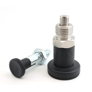 Manopola piatta M4 M6 in acciaio inossidabile Micro Mini perno smussato a stantuffo con indicizzazione a molla - Product Image 6