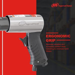 Marteau pneumatique Ingersoll Rand 114GCQ, course de 2 5/8 pouces, poignée pistolet, tête en acier allié, énergie d'impact de 20 J - Product Image 6