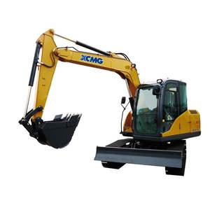 New XE85D Chinese <b>8</b> <b>ton</b> small crawler excavator <b>digger</b> machine for garden cheap price - Product Image 1