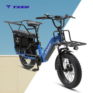 TXED-Fourche <span class=keywords><strong>de</strong></span> transport en alliage pour vélo <span class=keywords><strong>de</strong></span> famille, fourche pliable à 7 vitesses, 48V, 750W, livraison <span class=keywords><strong>de</strong></span> nourriture - Product Image 1