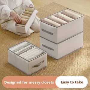 Household Closet <strong>Storage</strong> Divider Bag for Socks Bras <strong>Ties</strong> Scarves Underwear Organization Clothes <strong>Boxes</strong> with Drawers Blankets - Product Image 3