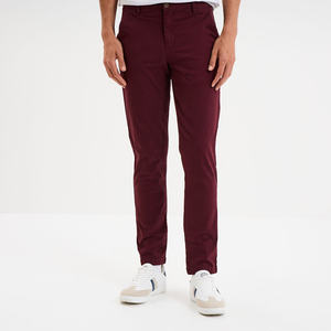 Pantalon chino décontracté pour homme, coupe droite, extensible, taille extensible cachée, écologique, séchage rapide, finition résistante aux taches, actif - Product Image 2