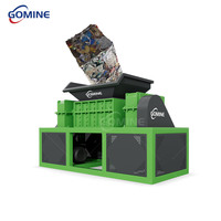 Déchiqueteuse de documents, de papier usagé, de déchets métalliques, de déchets électroniques, de disques durs d'ordinateur, de disques durs d'ordinateurs portables, à double arbre, petite déchiqueteuse