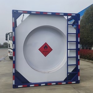 Contenedor Cisterna ISO de 20 y 40 Pies para Mercancías Peligrosas, Directo de Fábrica, Tanque Químico de Acero Inoxidable para Transporte de Líquidos Químicos - Product Image 5