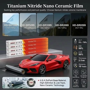 Película de Protección para Vidrios de Auto 3M Tint Film New Vision, Tinte de Ventana de Nitruro de Titanio y Cerámica, Sin Bloqueo de Señal, Adhesivo para Ventanas - Product Image 6