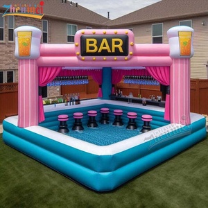 Carpa Inflable Zhenmei Tipo Bar/Pub para Piscina, Material de PVC de 0.6mm, Tamaño de 5m-10m - Product Image 5